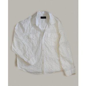 Jones New York Long Sleeve With Flap Pockets Women